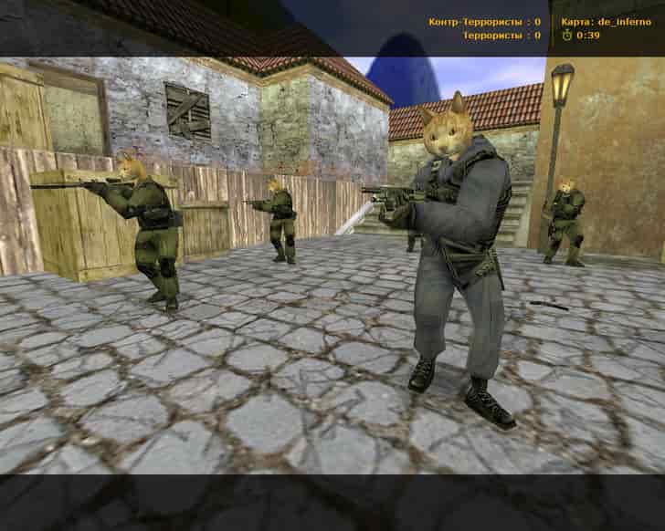 Скачать CS 1.6 от Кошки