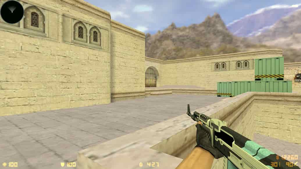 Скачать CS 1.6 CS GO v3 без анимации