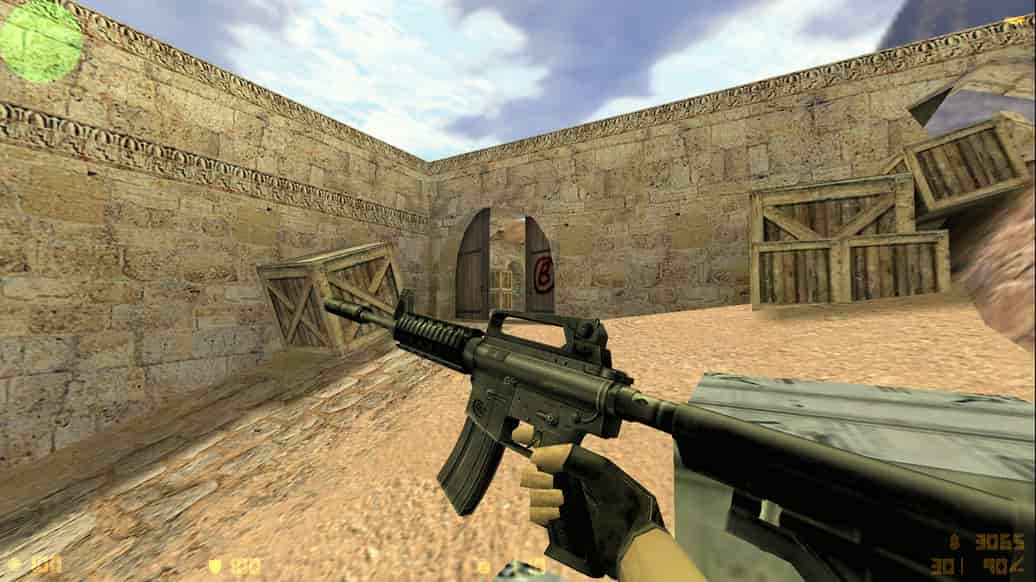 Скачать CS 1.6 с осмотром оружия