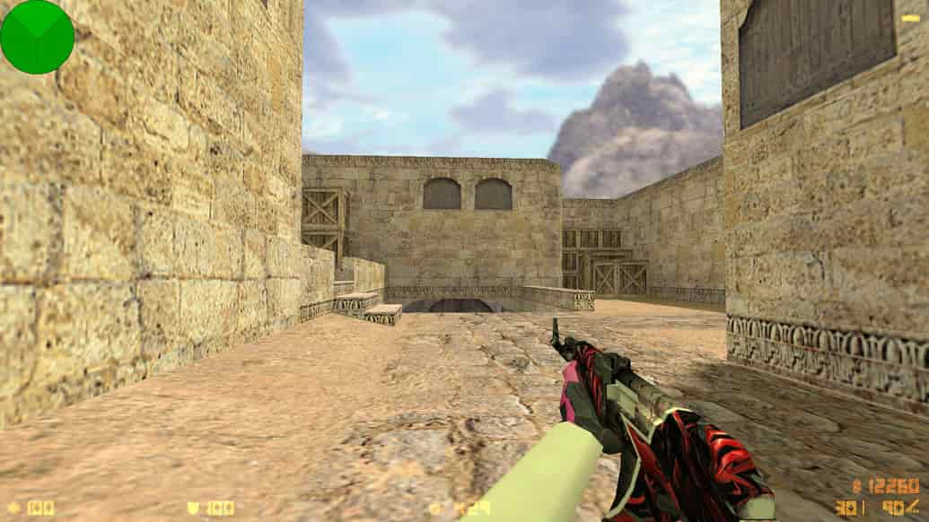 Скачать CS 1.6 с вытянутыми руками