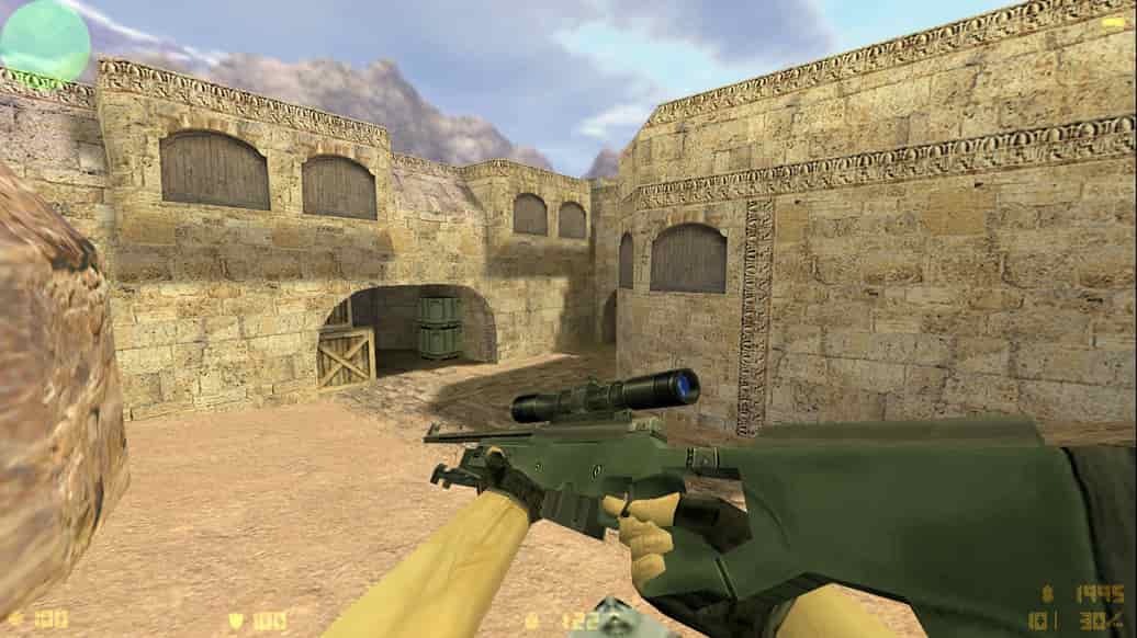 Скачать CS 1.6 с осмотром оружия