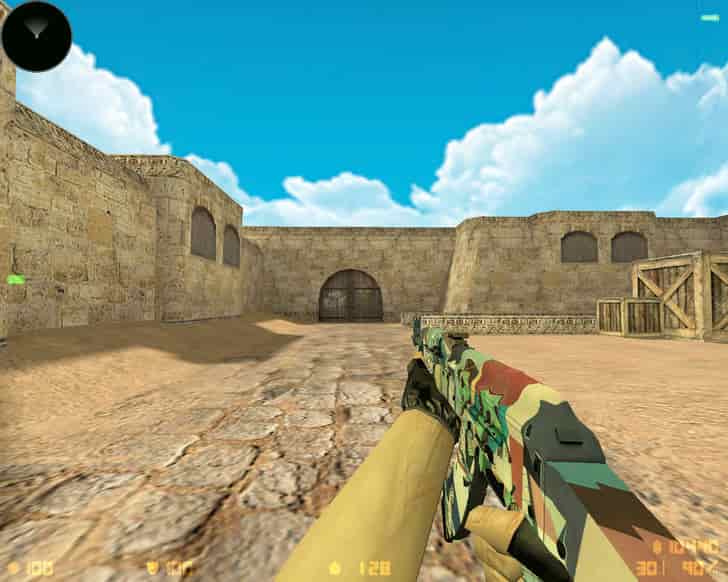 Скачать CS 1.6 Хищные воды Riptide