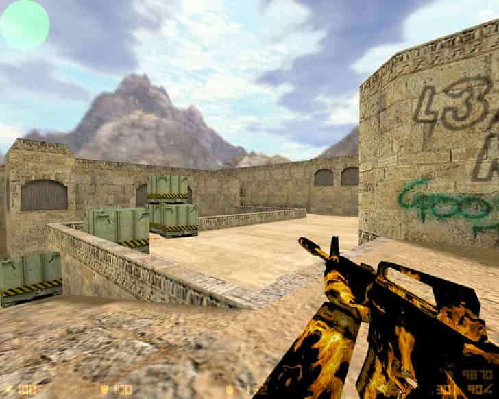 Скачать CS 1.6 Огонь