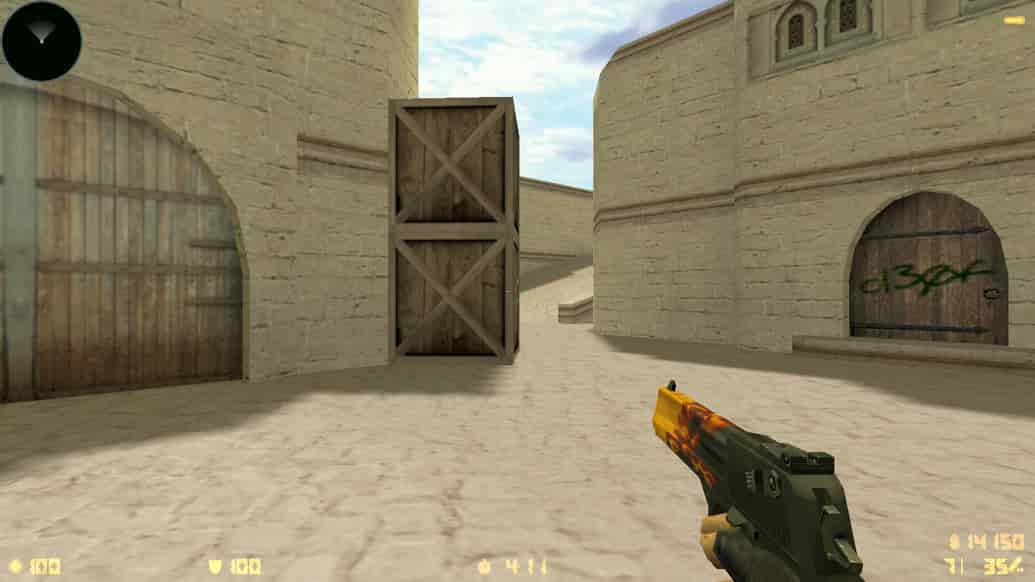 Скачать CS 1.6 CS GO v3 без анимации