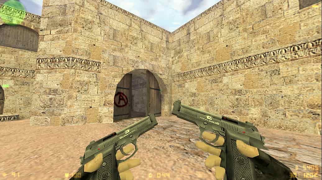 Скачать CS 1.6 с осмотром оружия