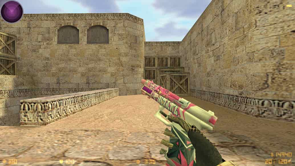 Скачать CS 1.6 Bubble Gum