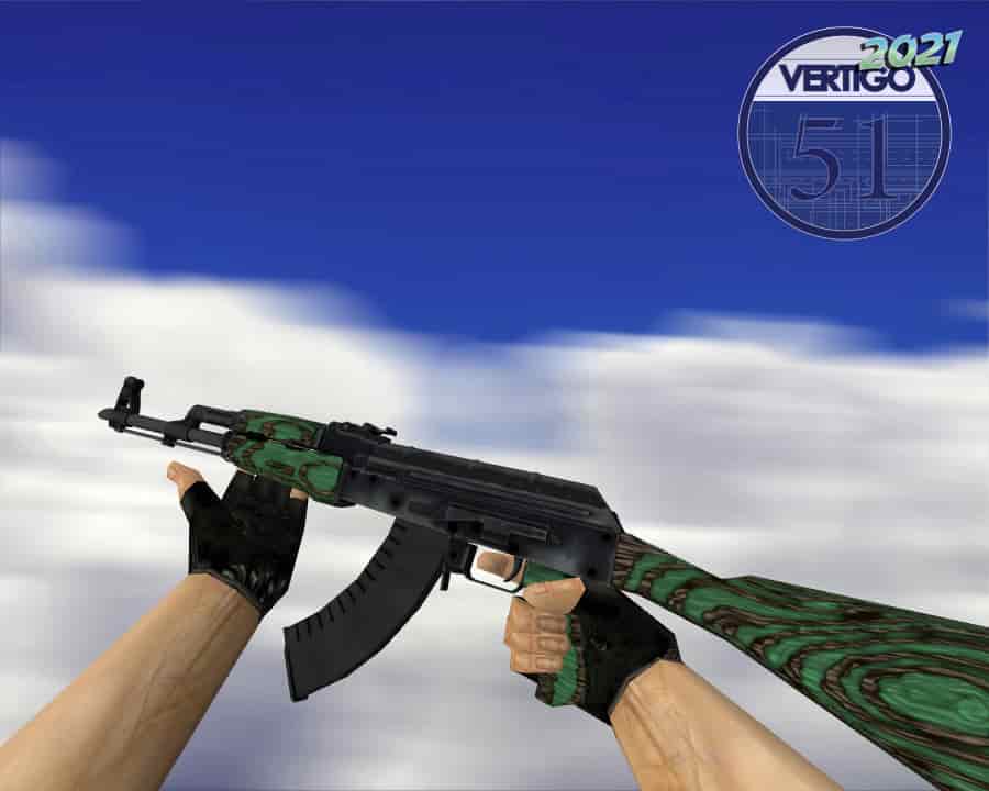 AK-47 | Зелёный глянец (Green Laminate)