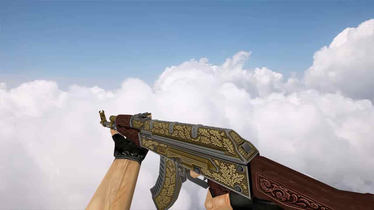 AK-47 Royal Platinum Gold