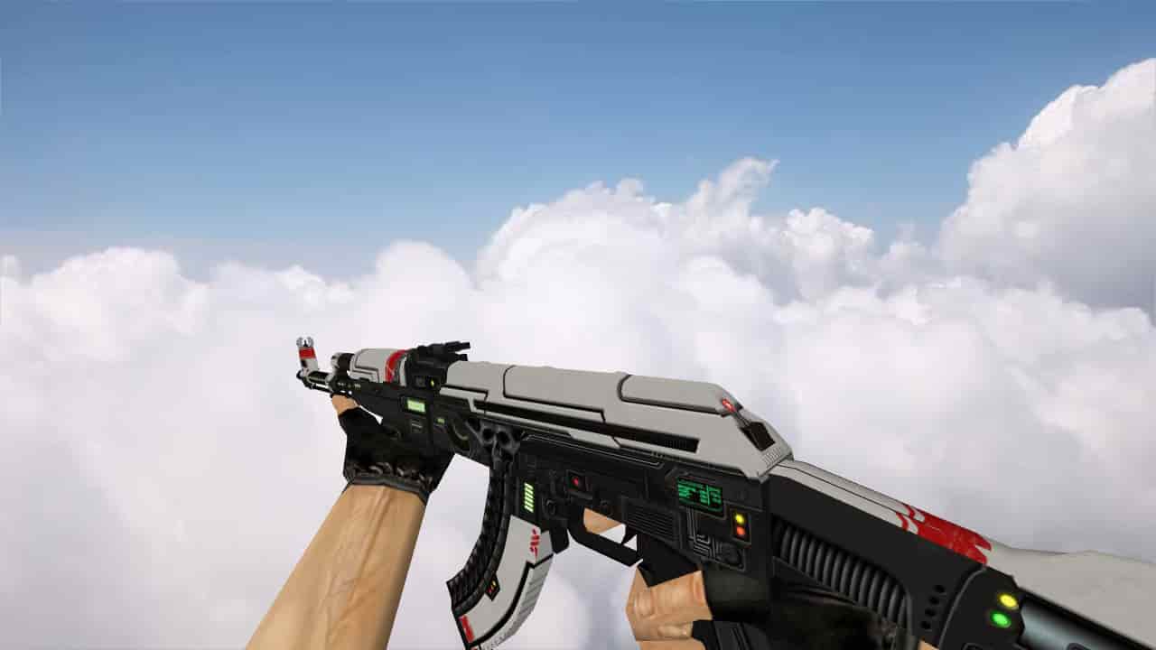 AK-47 Sci Fi Red