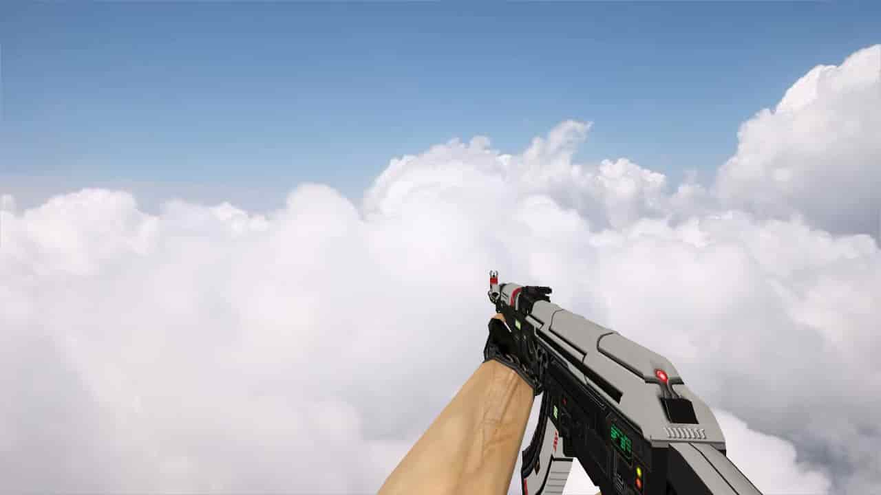 AK-47 Sci Fi Red