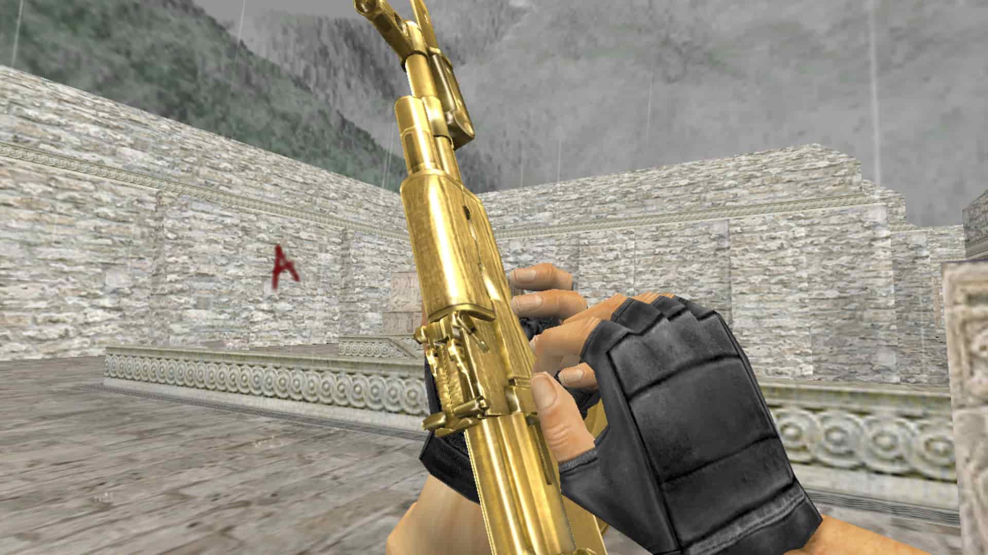Золотой АК-47 из CrossFire