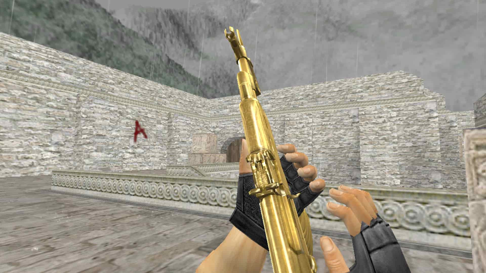 Золотой АК-47 из CrossFire