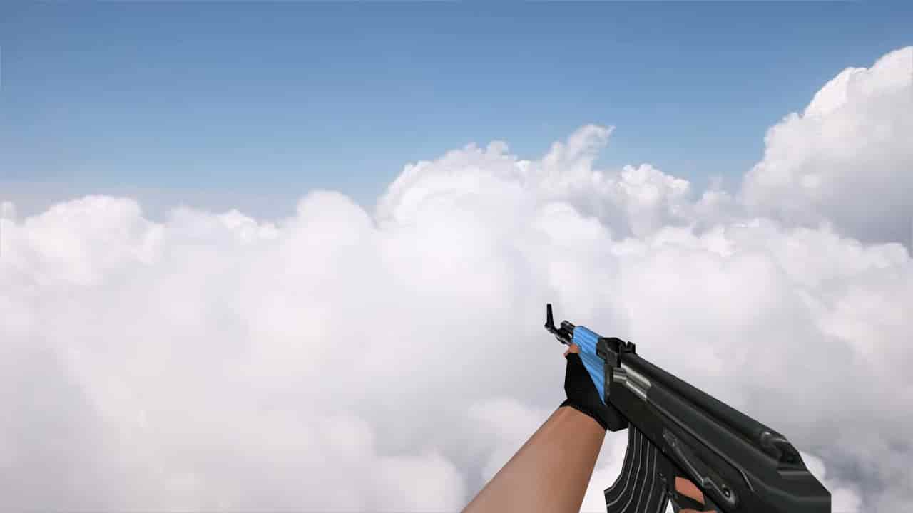 Default AK-47 Blue Edition