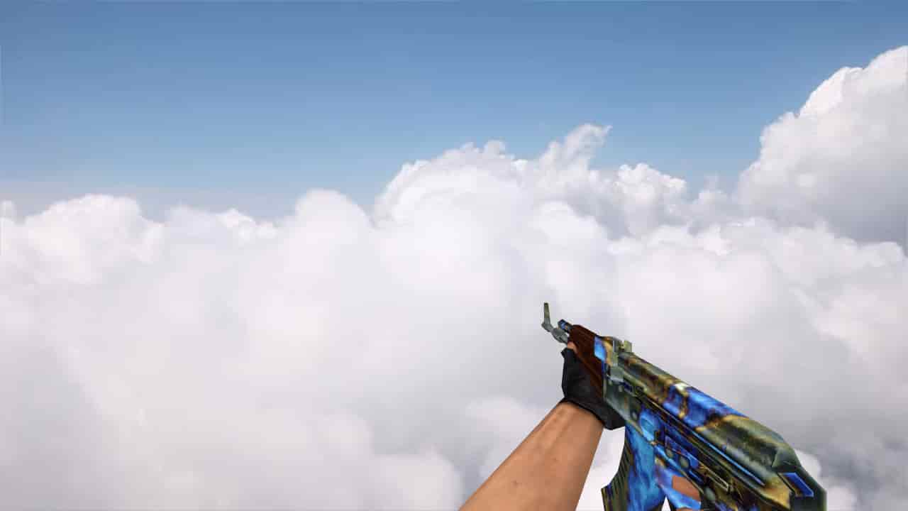 Default AK-47 Case Hardened