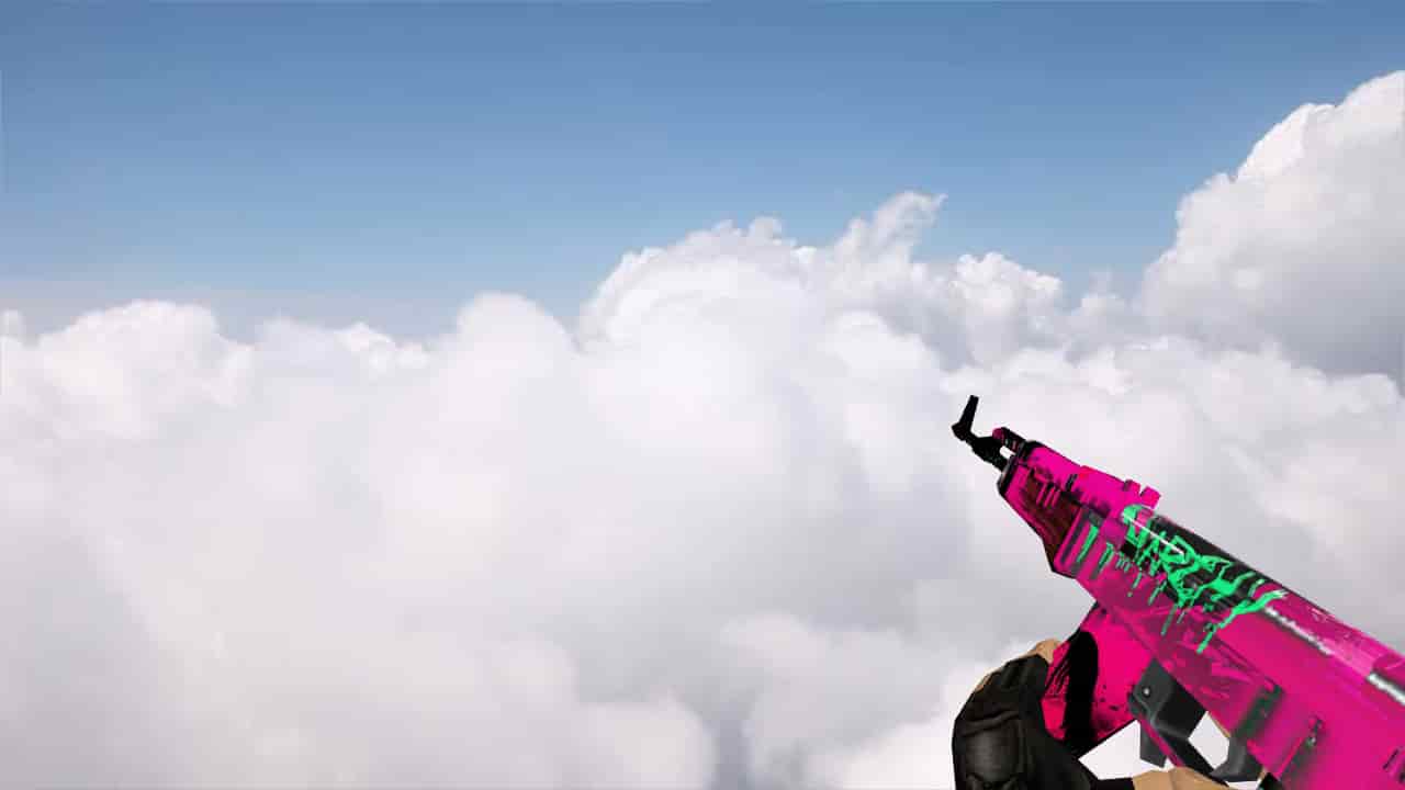 Default AK-47 Neon Revolution
