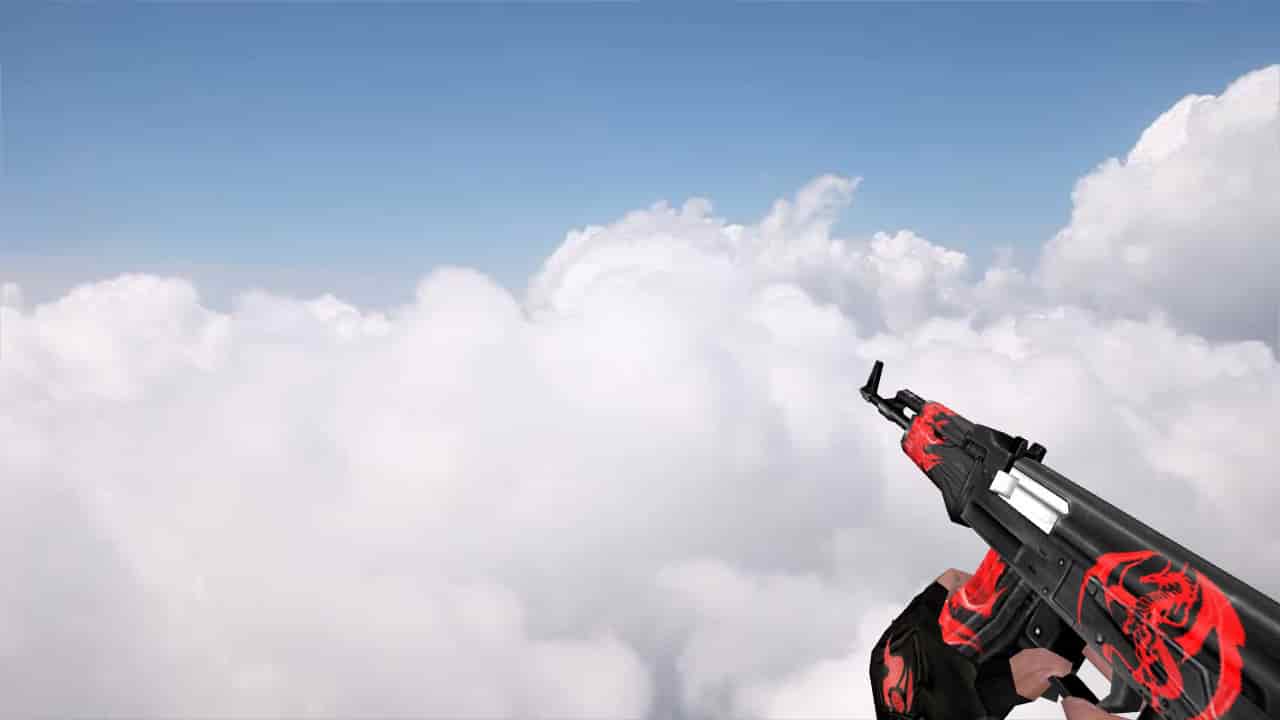 Default AK-47 Red Dragon