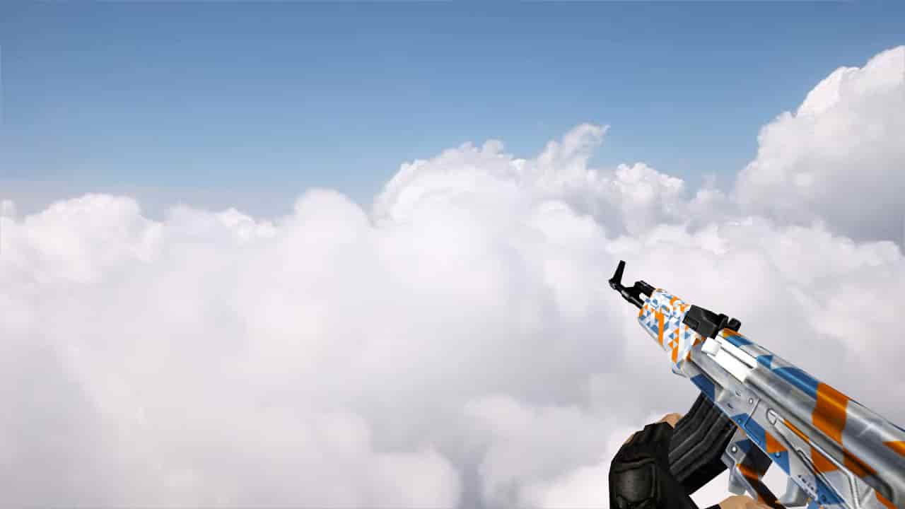 Default AK-47 Whiteout Edition