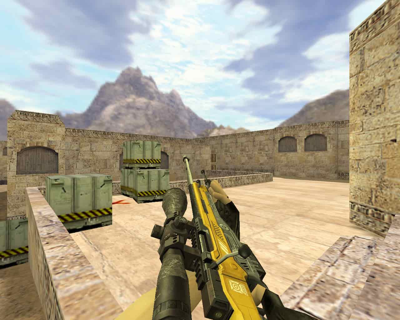 AWP Уничтожитель Желтый