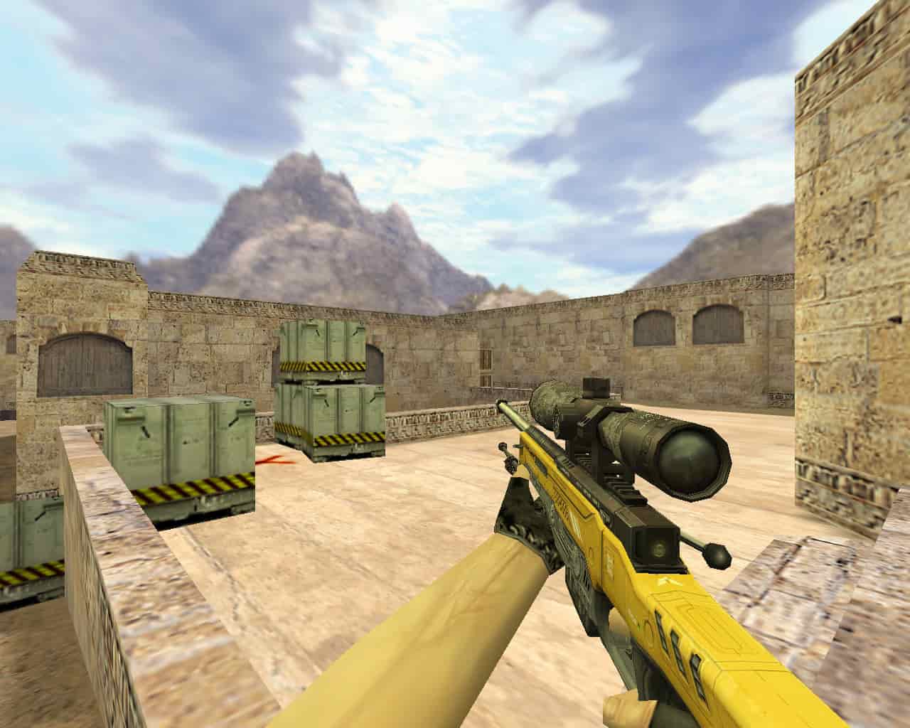 AWP Уничтожитель Желтый