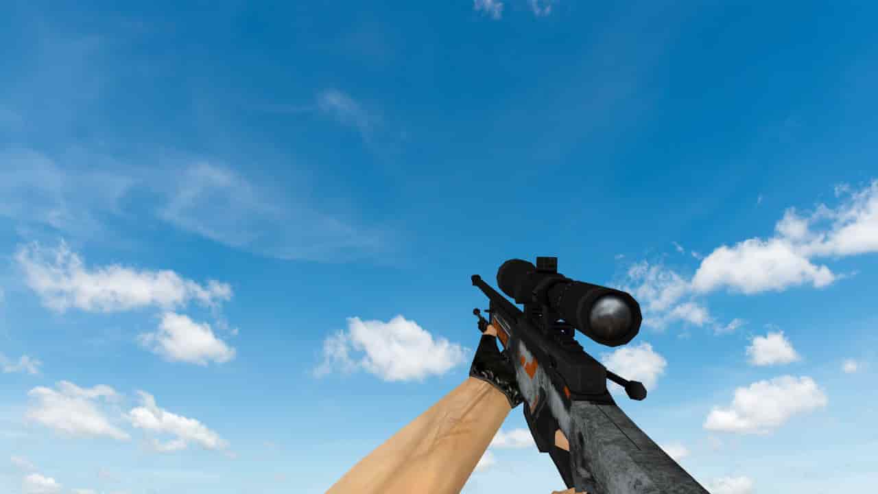 AWP Asiimov Поношенное