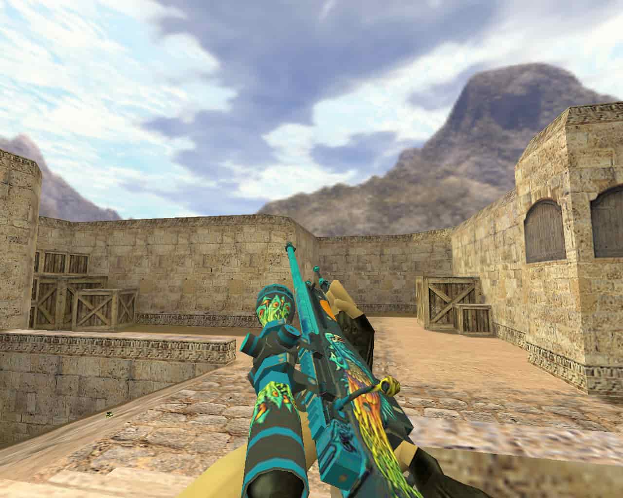 AWP Яростный павлин