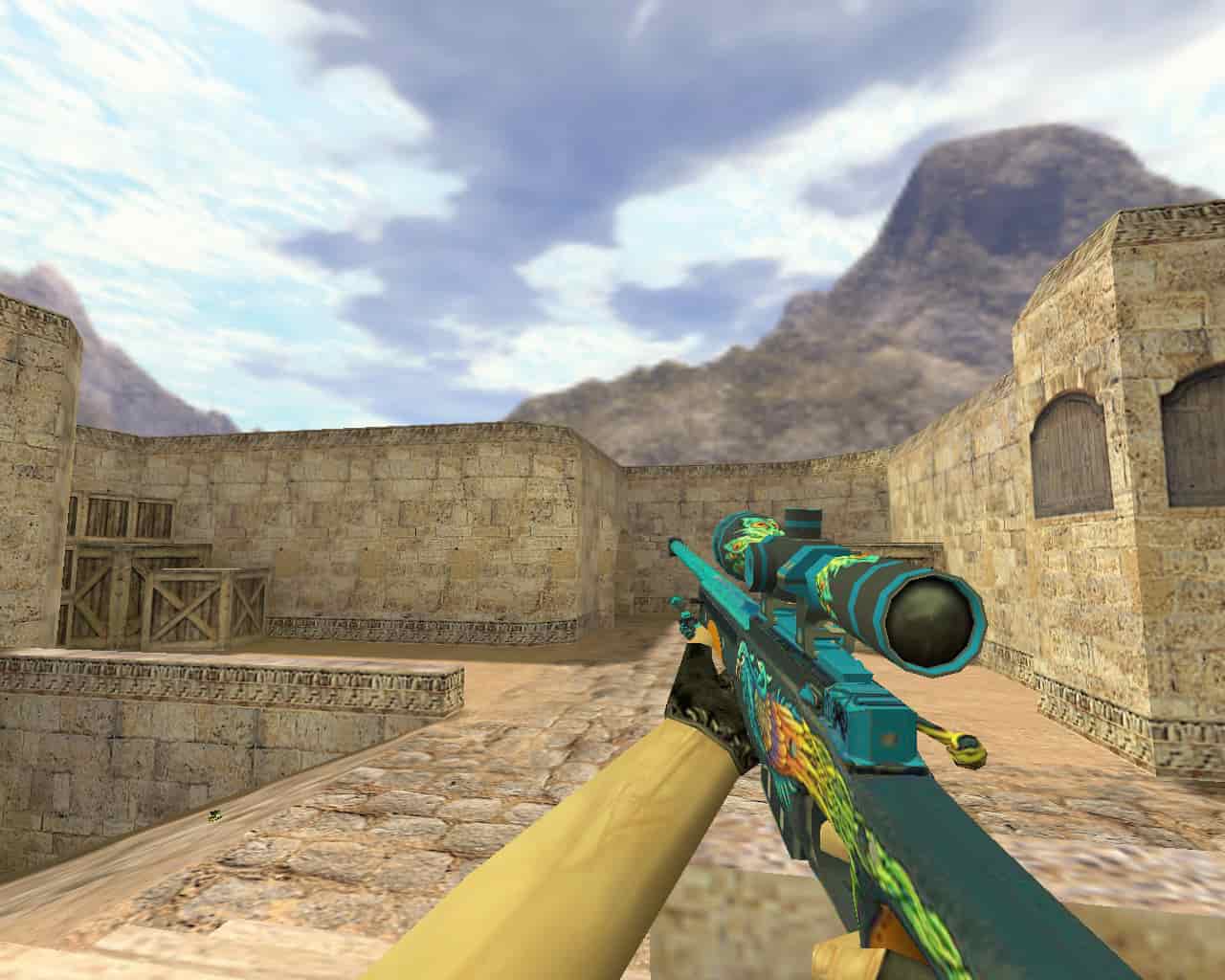 AWP Яростный павлин