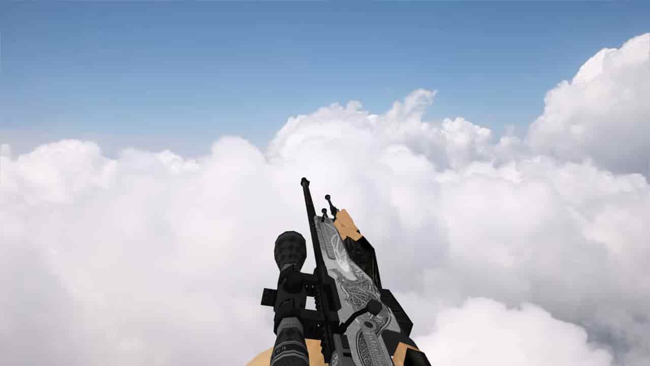 AWP Silver Dragon Lore