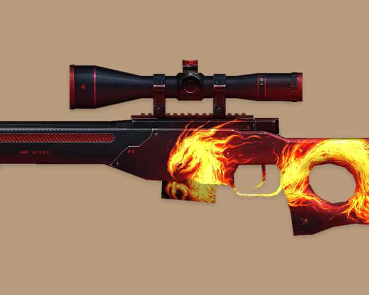 AWP «Дикое пламя» (Wildfire)