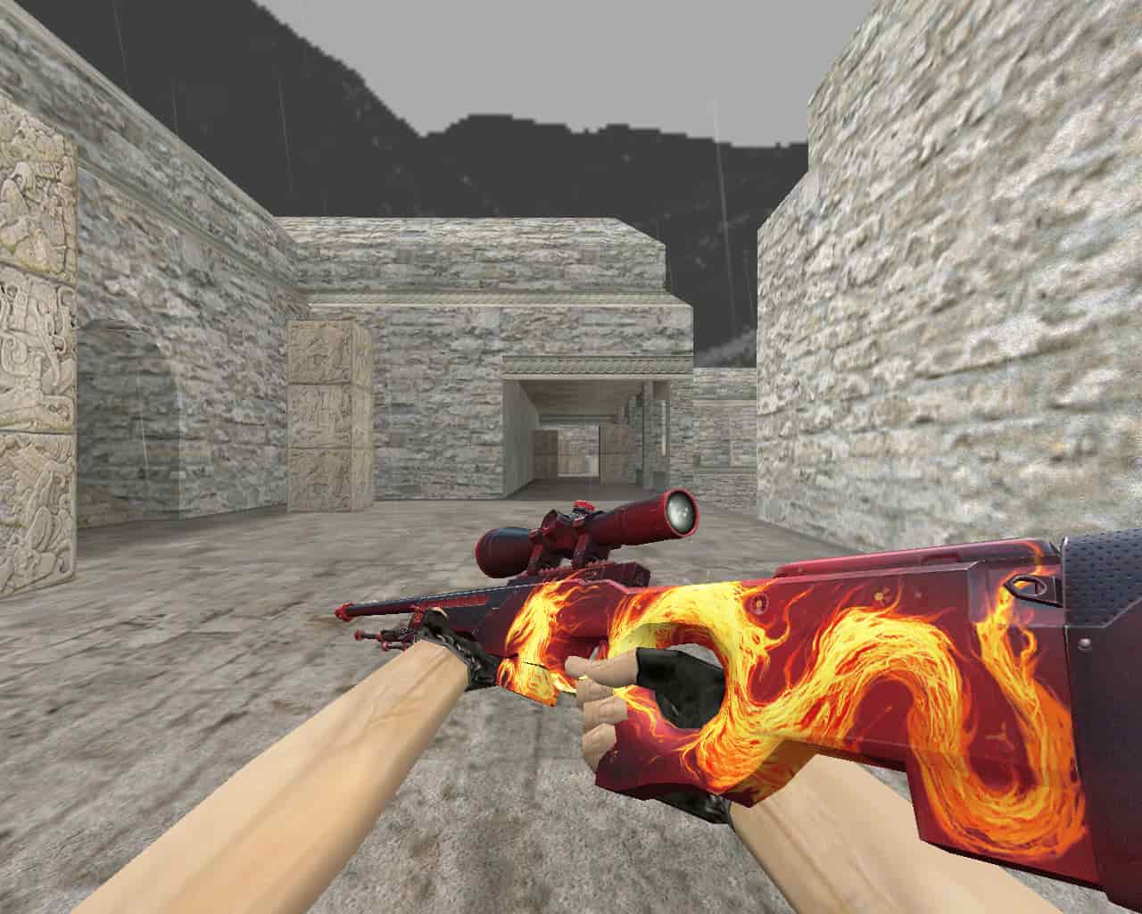 AWP «Дикое пламя» (Wildfire)