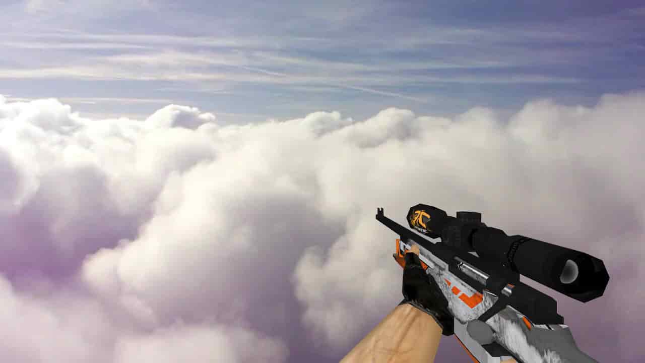 Default AWP Asiimov fnatic