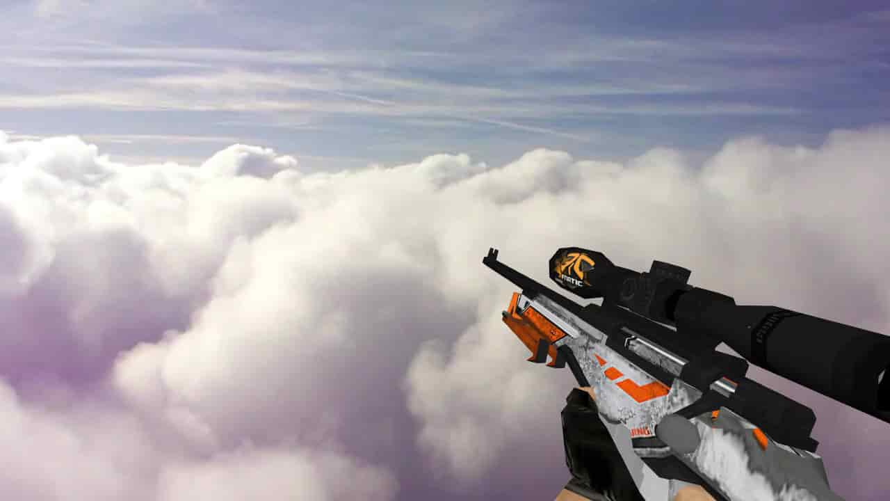 Default AWP Asiimov fnatic
