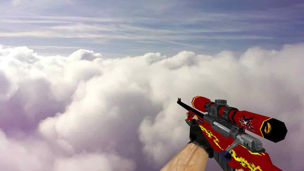 Default AWP Red Dragon