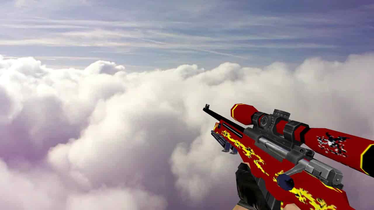 Default AWP Red Dragon