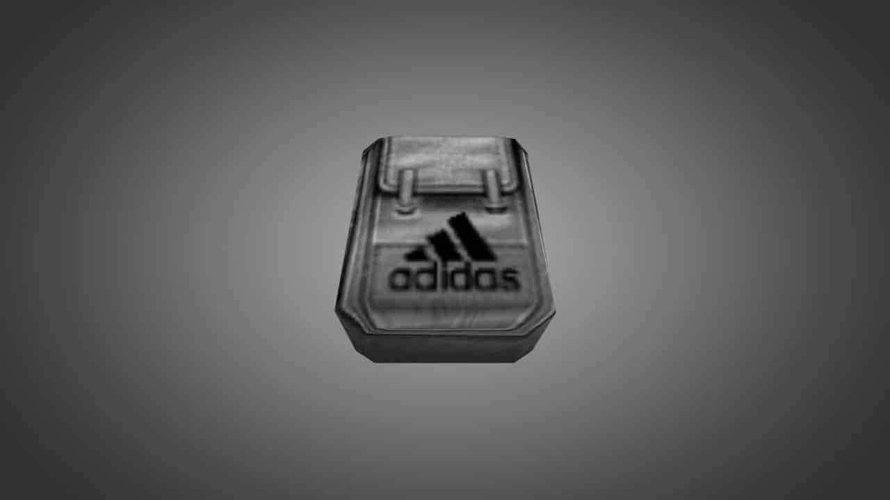Adidas White Backpack