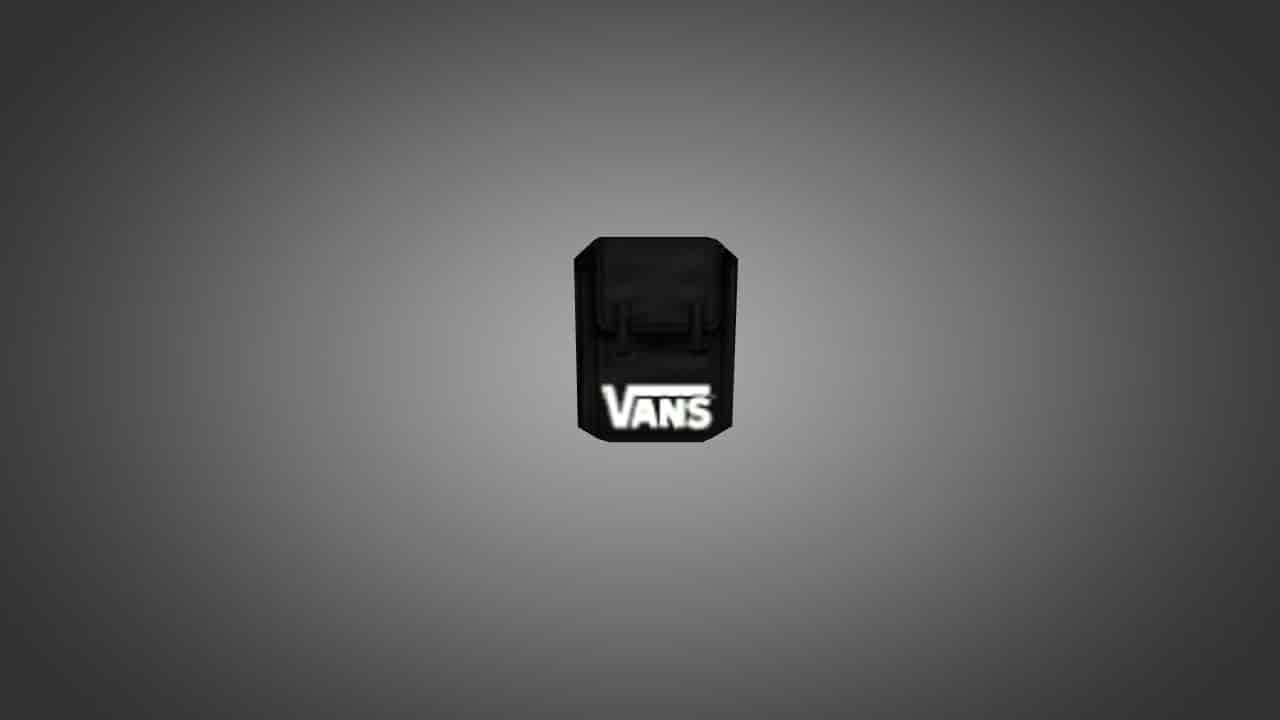 Черный рюкзак Vans