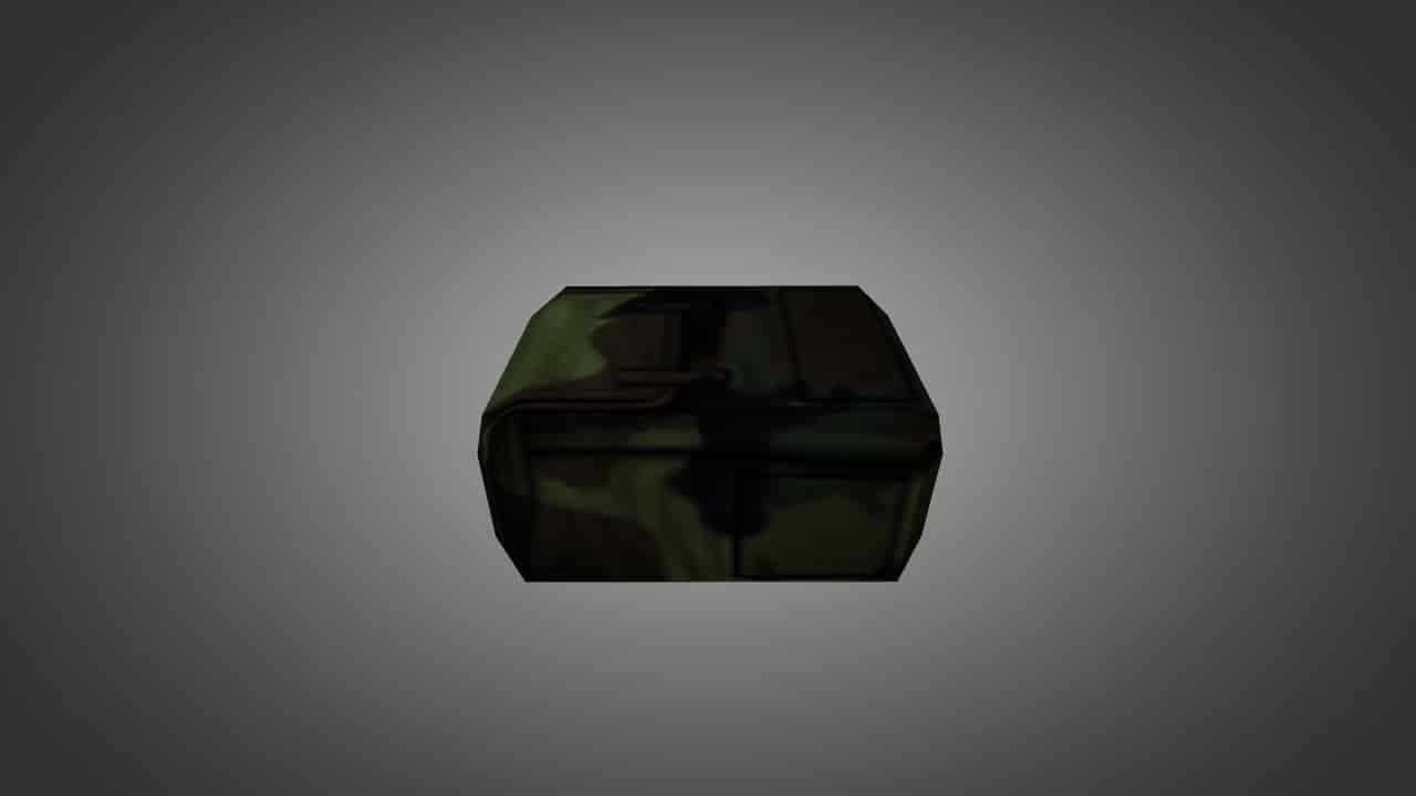 Green Camo Backpack