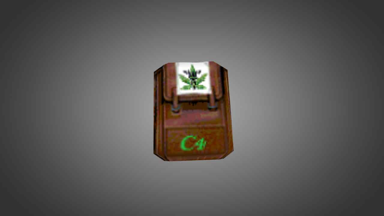 Marijuana Backpack