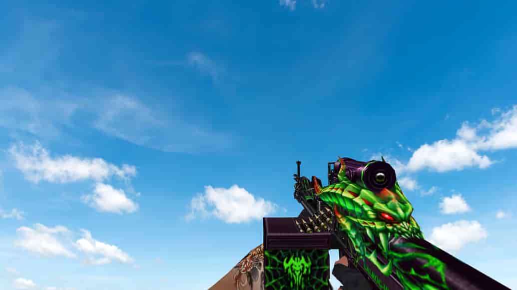 Пак моделей оружия «Balrog Poison Skin Pack»