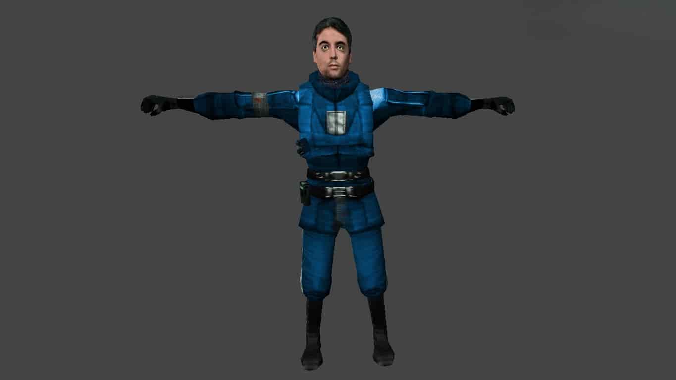 Барни Халкаун HL2