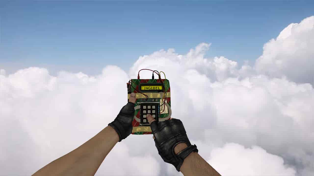 Новогодняя бомба из CS:GO