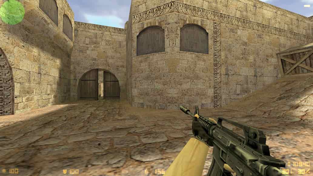 Скачать CS 1.6 с маленьким прицелом