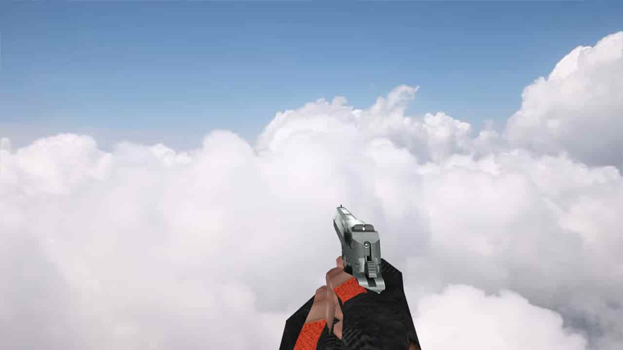 Chromed Desert Eagle