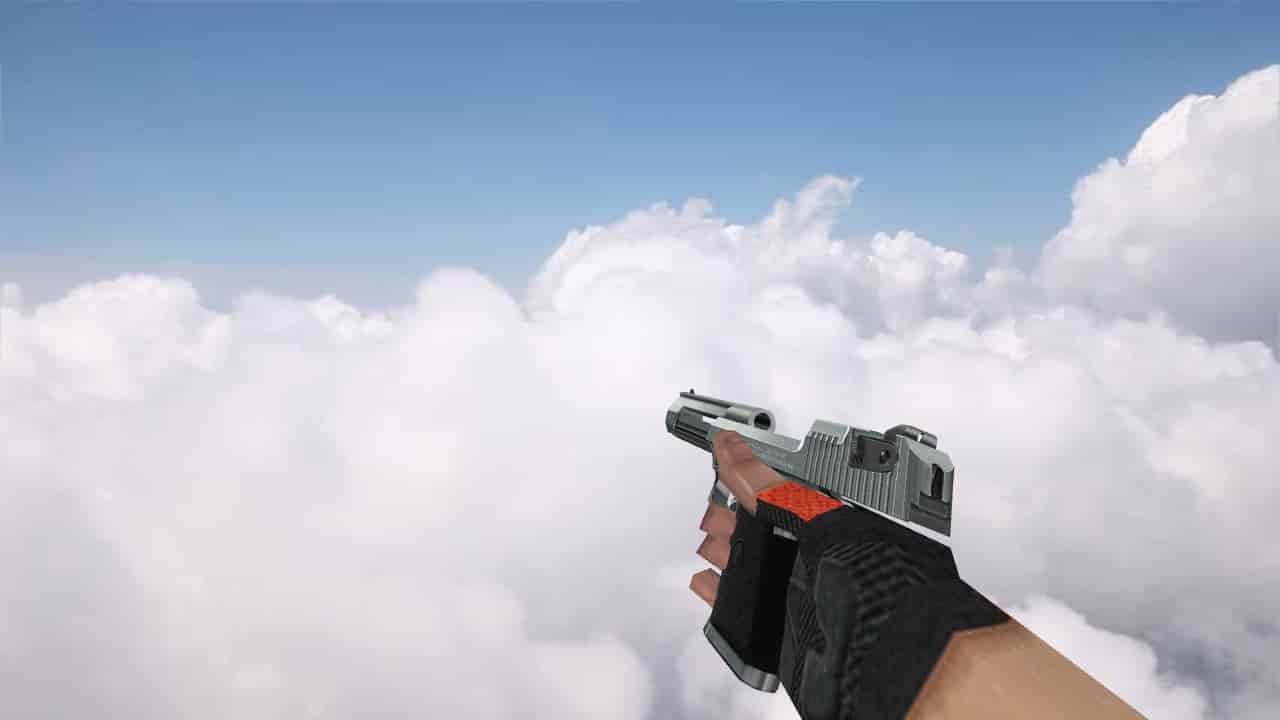 Chromed Desert Eagle