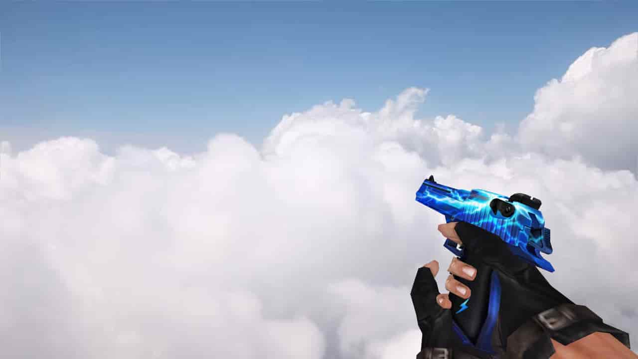 CSO Desert Eagle Blue Lightning
