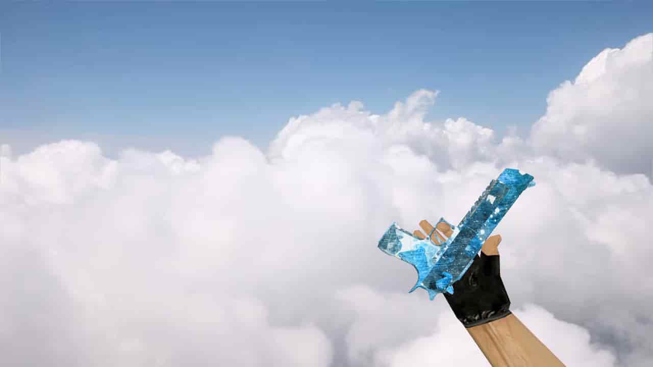 Deagle «Голубой кристалл»