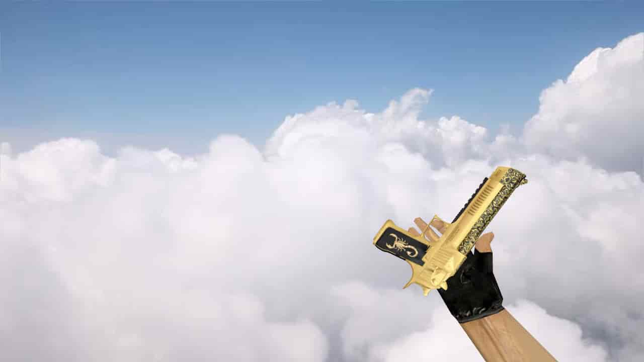 Deagle Gold Scorpion