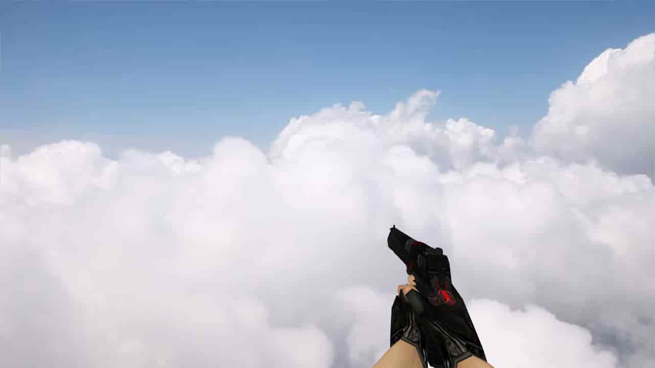 Deagle Red Black Carbon