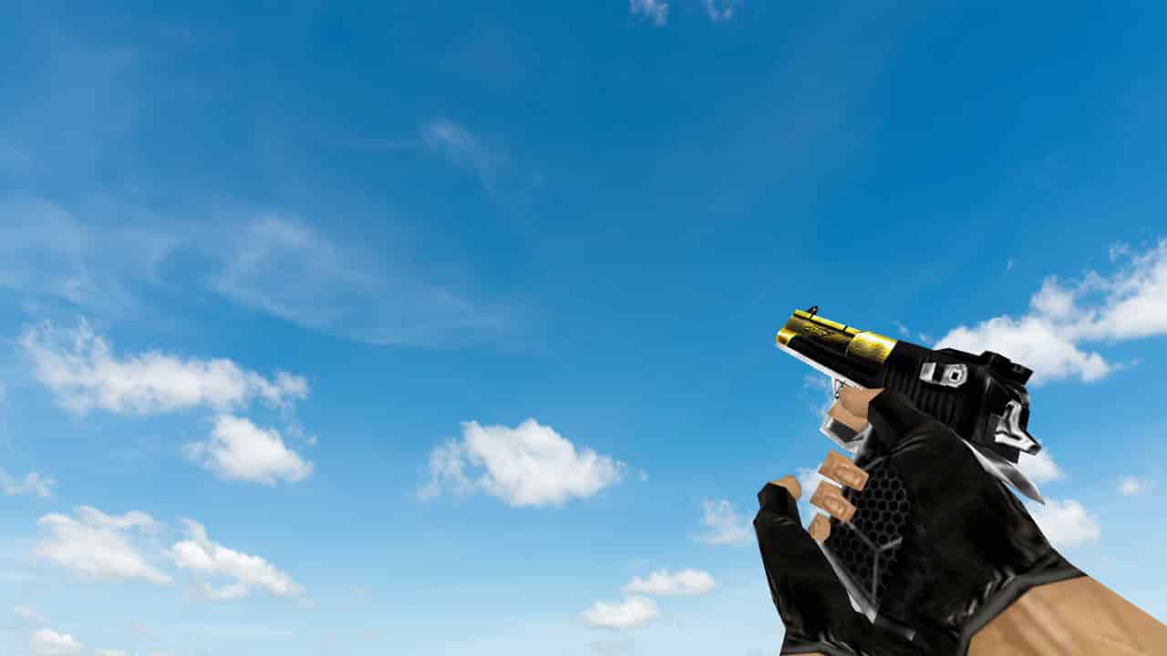 Deagle Shiny Black Gold