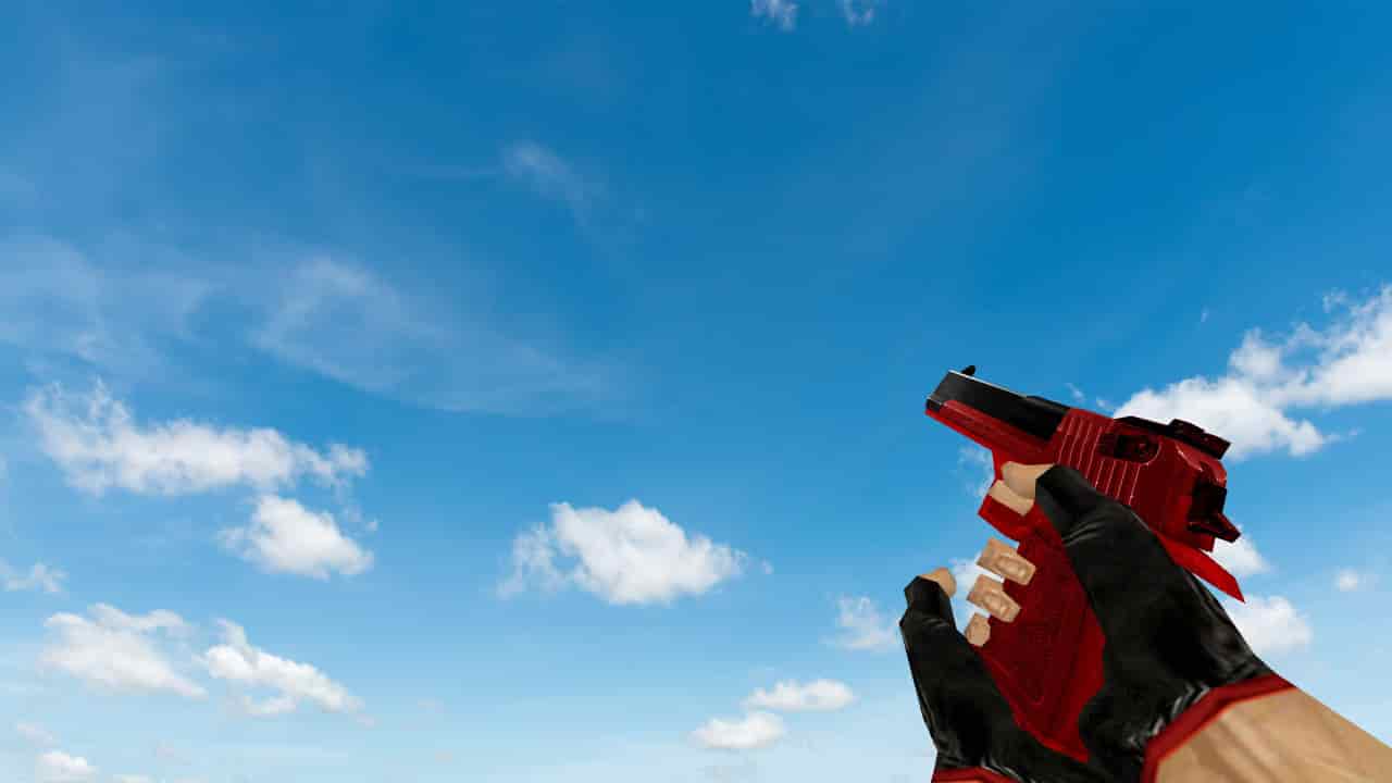 Default Deagle Black and Red