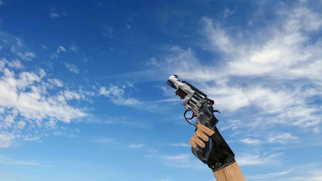 R8 Revolver White Fang